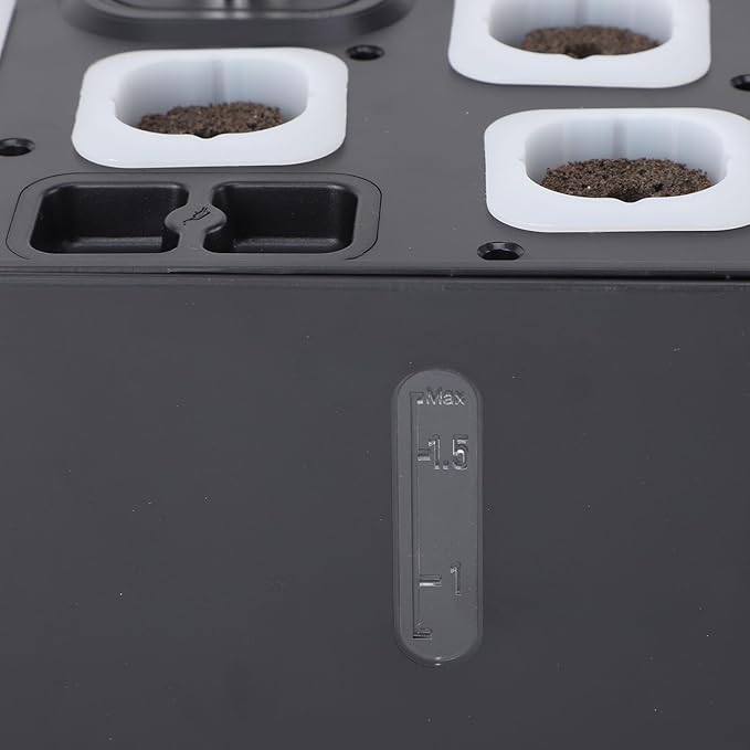 Hydroponics Growing System Automatic Water Light Control LED Hydroponics Planter Indoor Space Saving Kit