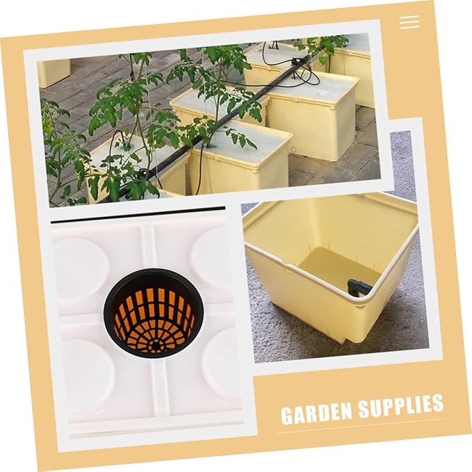 Greenhouse Hydroponic Planting Bucket for Soilless Cultivation Versatile Vegetable and Fruit Growing System Simple Installation and Practical Design