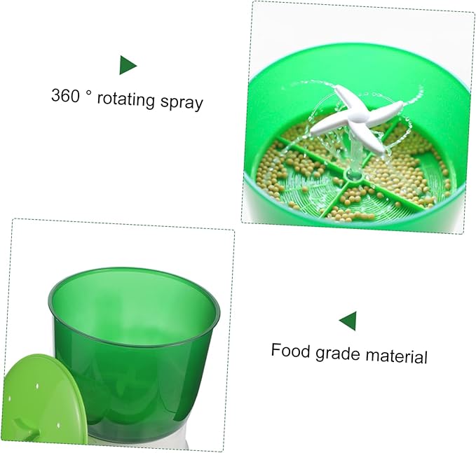 Intelligent Maker Automatic Household Sprouting Machine Temperature Control Water Circulation System and Capacity for Mung Bean and Soybean Germination Us