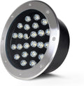 LED Landscape Lights Outdoor Ground Light AC85-265V IP66 Waterproof Recessed Underground Light for Park Bridge Garden Path Walkway Buried Lights(Purple3W)