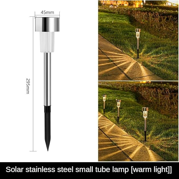 Outdoor Solar Spotlights for Lawn 3 Lighting Modes Solar-Powered Landscape Lights Suitable for Courtyard Patio Garden &amp Pathway Lighting（A Set of 10）