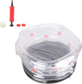 Transportable Air Filled Box Easy Inflation Plan Denial Tools Required Pliable for City Gardeners and Renters Permanent Inflatable Mushroom Cultivation Box