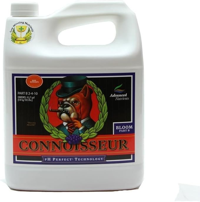 Zukool Advanced Nutrients Connoisseur Bloom A &amp B 4 Liter Set - ph perfect new formula