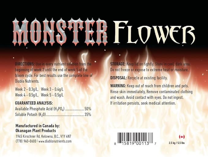Monster Flower - Flower Expansion Compound (1 KG)