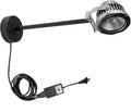24 Hours Timer LED Lights Include Bracket Shop Signs Billboards Spotlights Waterproof Bending Lights Wall Courtyard Light 20W 3000K 9.84ft UL Plug Cord Security Lighting