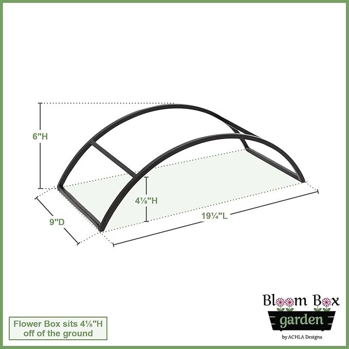 Bloom Box Garden Growing Kit Medium Blue with Odette Stand