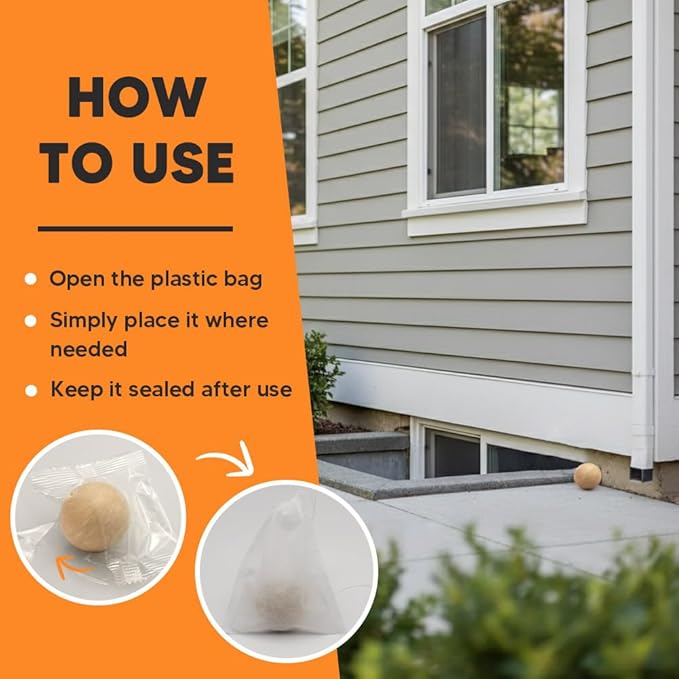 Squirrel Repellent Outdoor Squirrel Deterrent for Garden Chipmunk Repellent Outdoor Squirrel Away Squirrel Repellent for Attic/Trees/YardPeople/Pet/Plant Friendly-12Packs