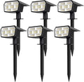 Solar Lights Outdoor Garden Solar Spot Lights Outdoor LED Waterproof for Yard with Landscape Front Door Ornaments