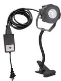 kiven IP65 Waterproof LED Landscape Up Down Ligh LED Decorative Spotlight Lamp with Plug-in Cord and Timer for Indoor Outdoor Plants Advertising Board (10W Warm White)