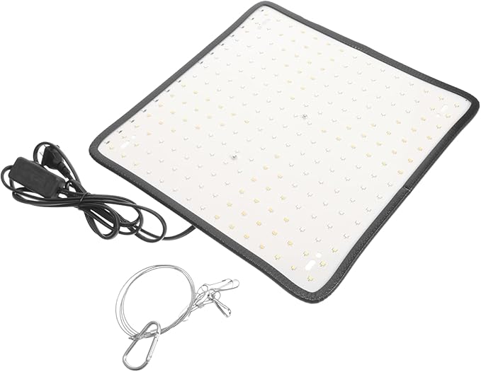 1set Hanging Led Plant Grow Light Dimming for Indoor Plants Lightweight Design Suspension Chain for Greenhouses and Labs Compatible