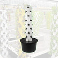 1 Hydroponic Tower 32/48 Hole Vertical Aeroponic Tower Hydroponics Growing System with Hydrating Pump Soilless Culture for Commercial Farm Home Growing(125cm/50in)