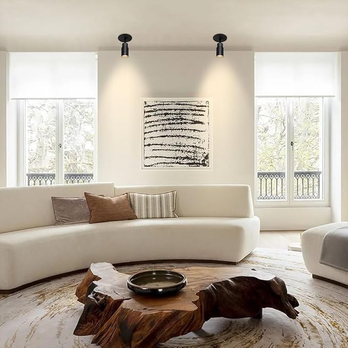 Spotlight 3w Recessed Lighting Fixture Zoomable 3°-60°Spotlights Adjustable Flush Mount Spotlight Directio l Focus Accent Lamps