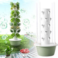 Garden Hydroponics Growing 20/28/36 Pots Hydroponics Tower Smart Garden Planter with LED Grow Light Aeroponics Growing Kit with Hydrating PUM