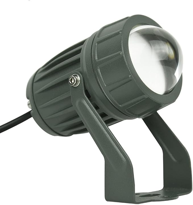Landscape Lamp - Rotation Spot Lights AC85-265V Spotlight Led Beam Light IP65 Waterproof Narrow Beam Spotlight 180° Adjustable Bracket Long Range LED Floodlights(Green)