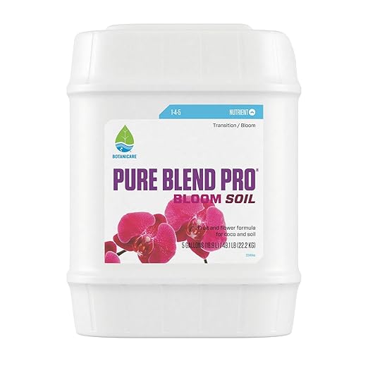 Botanicare Pure Blend Pro Bloom Soil Nutrient for Fruit and Flowers 1-4-5 5 gal.