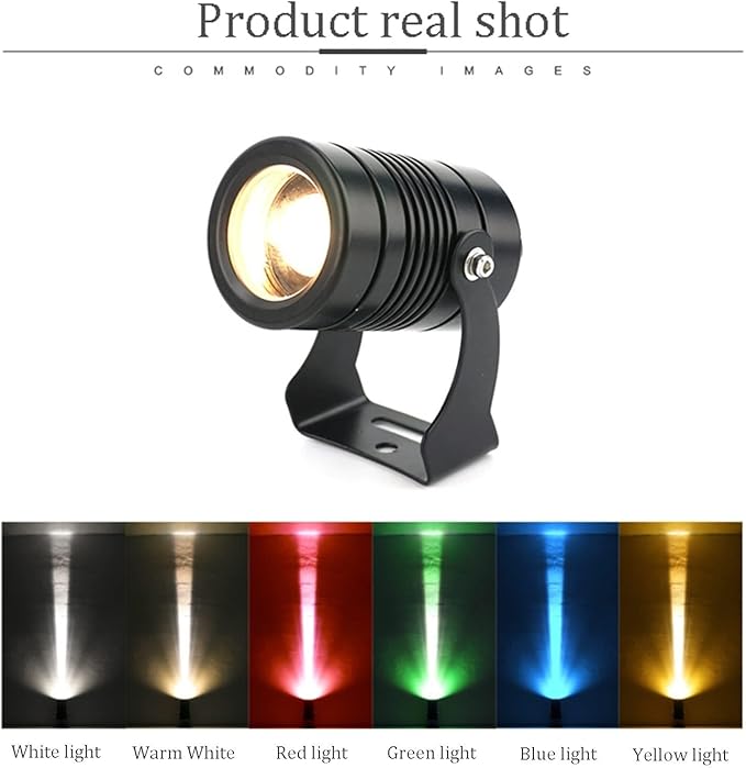 Outdoor Landscape Spotlights Spotlight Led Beam Light LED Outdoor Spotlight Landscape Lighting Aluminum Waterproof IP67 360° Rotation Wall Light for Hotels Pathway Patio