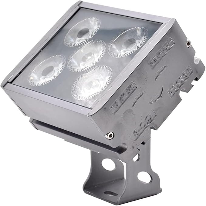 LED Square Floodlight - Outdoor Rectangle Spotlight Waterproof IP65 Wall Washer Beam Light for Patio Garden Driveway Landscape Lights(RGB30W)
