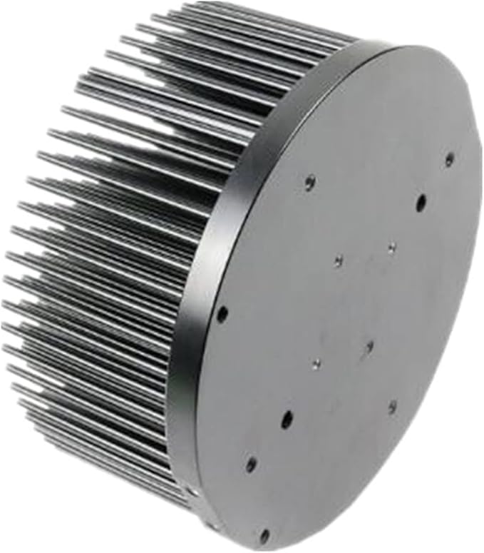 150mm Led Grow Lights Aluminum Pre-drilled Pin Fin LED Heat Sink Compatible with COB Compatible with CREE CXB3590 Compatible with Bridgelux Compatible with Vero29