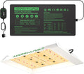 MARS HYDRO TS600 100W LED Grow Light 10''x 20.75'' Seedling Heat Mat with Thermostat Heating Pad IP67 Waterproof