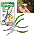 The Original Sharktooth Weed Puller Remover Weeding &amp Gardening Tool Weeder(2pk) -Pull from The Root Easily! Ergonomic Handheld Weeding Tool for Spring Summer Cleaning For All Age Gardeners