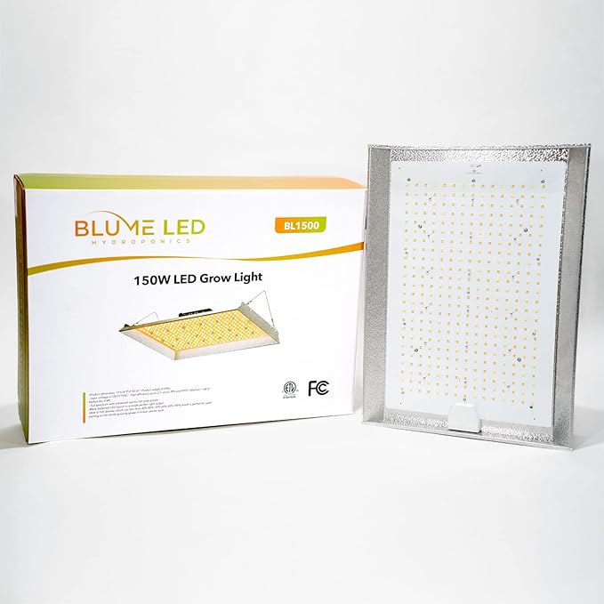 Blume 150-Watt Full Spectrum led Grow Light with Daisy Chain Function for Indoor Plants-2 pk