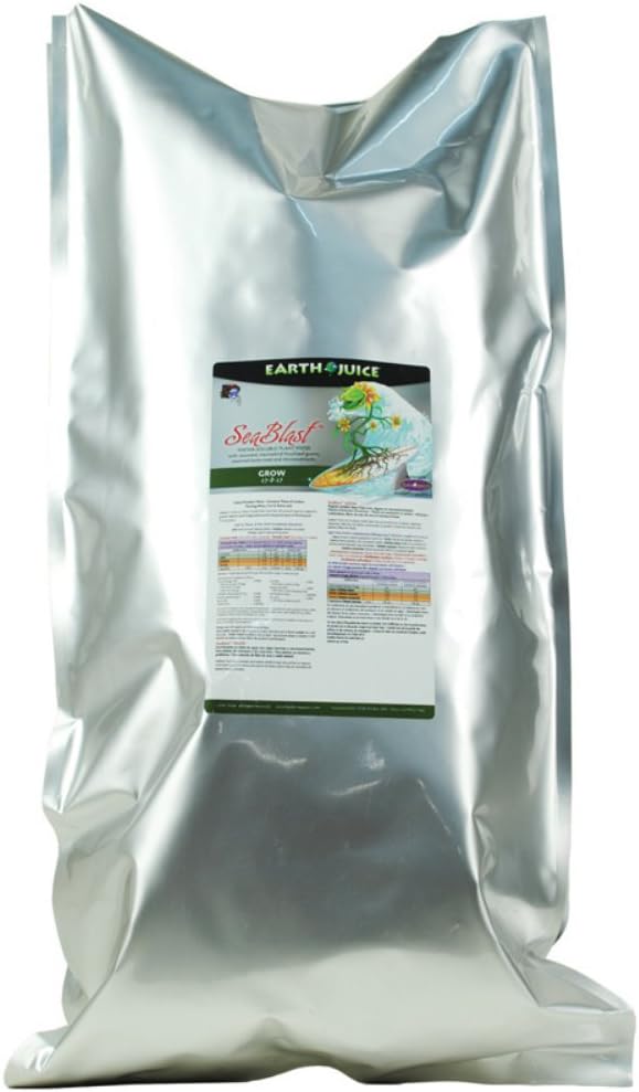 Hydro Organics HOH35084 20-Pound Hydro Organics SeaBlast 17-8-17 Grow Plant Supplement