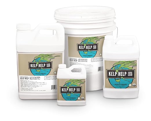 Kelp Help Fertilizer - Stimulates Microbial Activity Multi-Use Water Soluble Enhances Nutrient Uptake