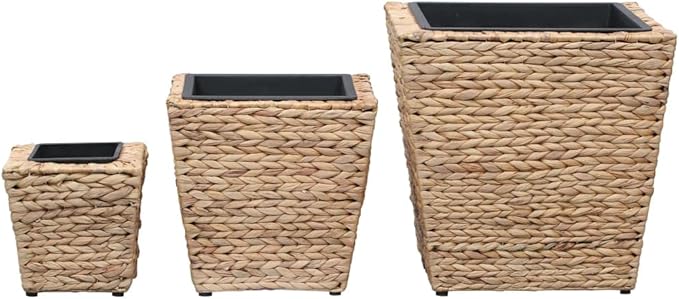 SKM Garden Raised Beds 3 pcs Water Hyacinth (Weight-19KG)