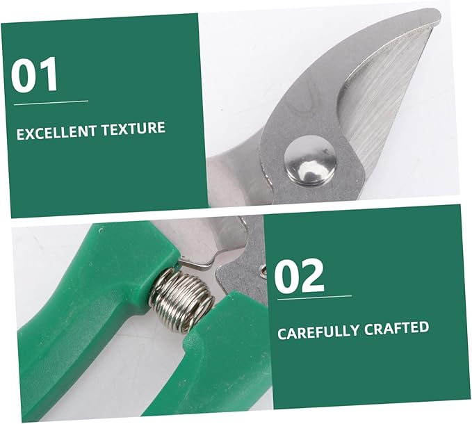 Mipcase Stainless Steel Garden Tools Set 10 Pcs with Case Perfect for Potted Plants Flower Beds and Vegetable Gardens