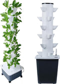 DIY Balcony Hydroponic Growing System Detachable PP Colonization Cups Home Garden Farm Greenhouse Vertical Tower Planters (Color : 30holes)