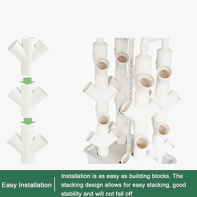Hydroponics Tower GardenHydroponic Growing Systemfor Indoor Herbs Fruits and Vegetables - Aeroponic Tower(XX-Large)