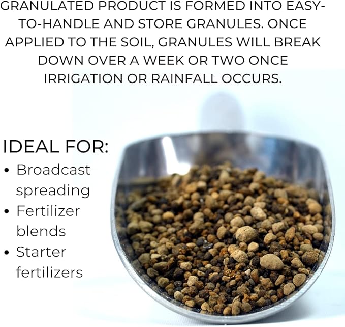 20 Pound Granular AZOMITE - Natural Trace Mineral Granulated Fertilizer
