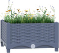 SKM Raised Bed 40x40x23 cm Polypropylene (Weight-6KG)-0397