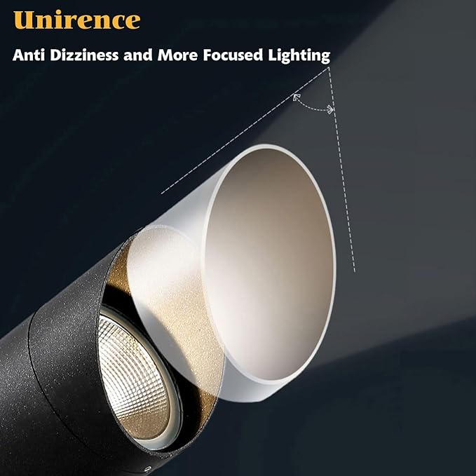 Outdoor Landscape Spotlight 30W Ultra Bright LED Spot Lights Outdoor 120V Waterproof Spot Lighting Warm White Landscape Lights with 5FT Cord with Plug for Flag Pole Tree Yard Garden