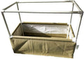 Grassroots Fabric Pots Raised Beds (2' x 4' w/Trellis &amp Blumat Irrigation Kit)