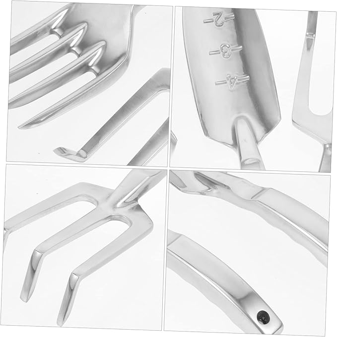 YARNOW 1set Practical Gardening Tool Set for Efficient Planting and Soil Loosening Includes Rake Shovels and Cultivators for Outdoor Use Lightweight and Garden Tools Set