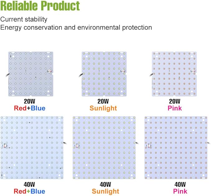 2PCS 200W Full Spectrum Grow Cultivation Lights AC100-277V Sunlight Hydroponic Seeds Fill Lamp UV/IR Greenhouse Tent Succulent Fruits Potting Cactus Vegetable Planting Lighting US Plug Hook Hanging