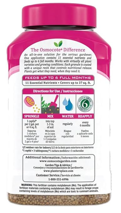 Osmocote Smart-Release Plant Food Plus Outdoor &amp Indoor 1 Lbs. (8)