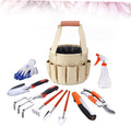 BESPORTBLE 10pcs Aluminium Alloy Garden Tool Set Portable Gardening Supplies for Planting Weeding and Cultivating Flowers and Vegetables