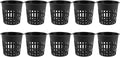 Net Pots for Hydroponics 16pcs Durable Safe Plastic Hydroponic Basket Cup for Garden Balcony Planting