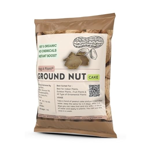 Hug A Plant | Ground Nut Cake/Kappalandi Pinnakku For Plants (Home &amp Garden) (1 KG)