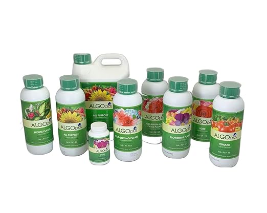 AlgoPlus Geranium and Patio Plant Liquid Fertilizer - 1 Liter