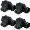 Rat Traps Indoor and Outdoor - 4 Pack Dual-Entry Large Rat Trap Outdoor and Indoor for Home Garden and Restaurant with 99.9% Trap Rate | Easy to Use Rodent Traps with Safe Hands Free Design - UCatch