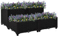 SKM Raised Bed 80x80x38 cm Polypropylene (Weight-14KG)-6538