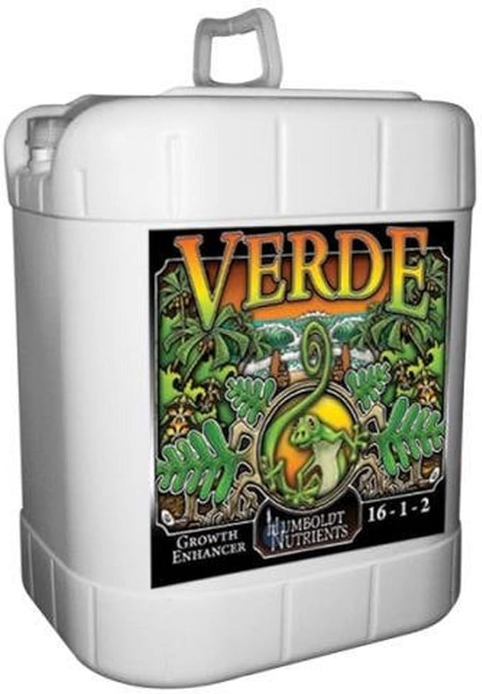 Humboldt Nutrients HNV420 Verde Growth Catalyst 16-1-2 5 Gallon White