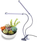 Double Head White Clip led New Double Tube Plant Growth lamp Full Spectrum Fill Light Table lamp
