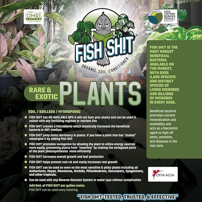 Fish Head Farms Organic Soil Conditioner-Organic Fertilizer for Increased Yield and Flavor-Plant Fertilizer Plant Nutrients for Soil Soilless Hydroponic Farming-Garden Fertilizer-250 Millimeter