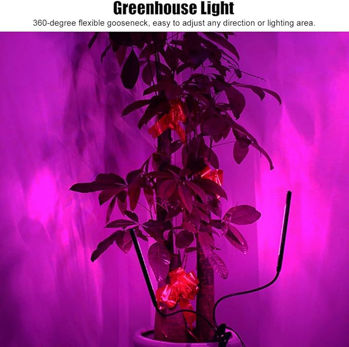 LED Grow Light for Indoor Plants 20W Full SpectrumGrow Light Strips USB Powered Plant Light Bars for Succulents SeedlingsIndoor GreenhousePlant Shelf