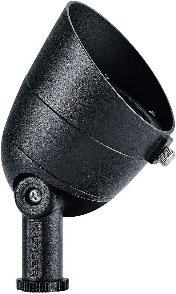 Kichler Landscape LED 2.5 Watt 2700K Landscape Accent Light in Textured Black 16151BKT27