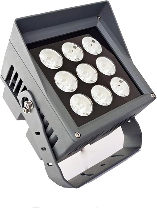 Rotating Spotlight Outdoor Landscape Light - Waterproof Projector with Long Range Beam for Garden Patio and Yard